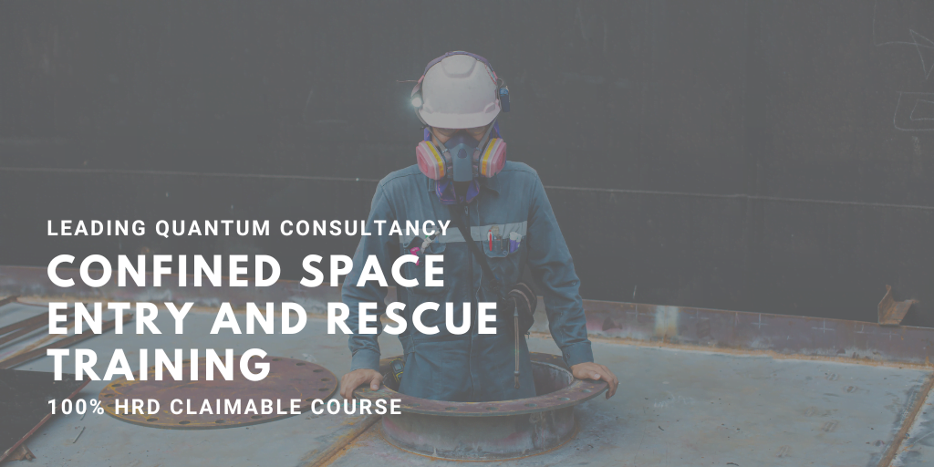 Confined space entry and rescue training with hrd claimable fund