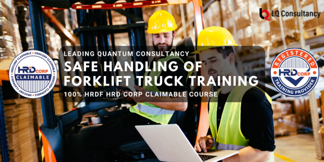 Forklift safety training